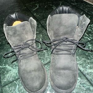 Timberland Men's Black Suede Boots